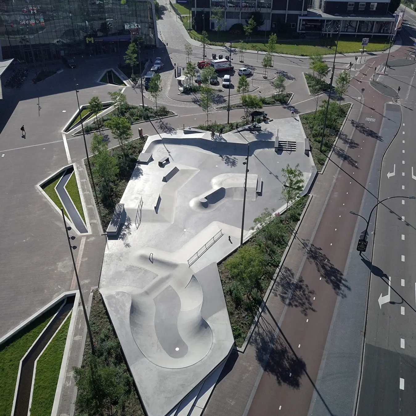 Nine Yards Hengelo skateparks design ontwerpen