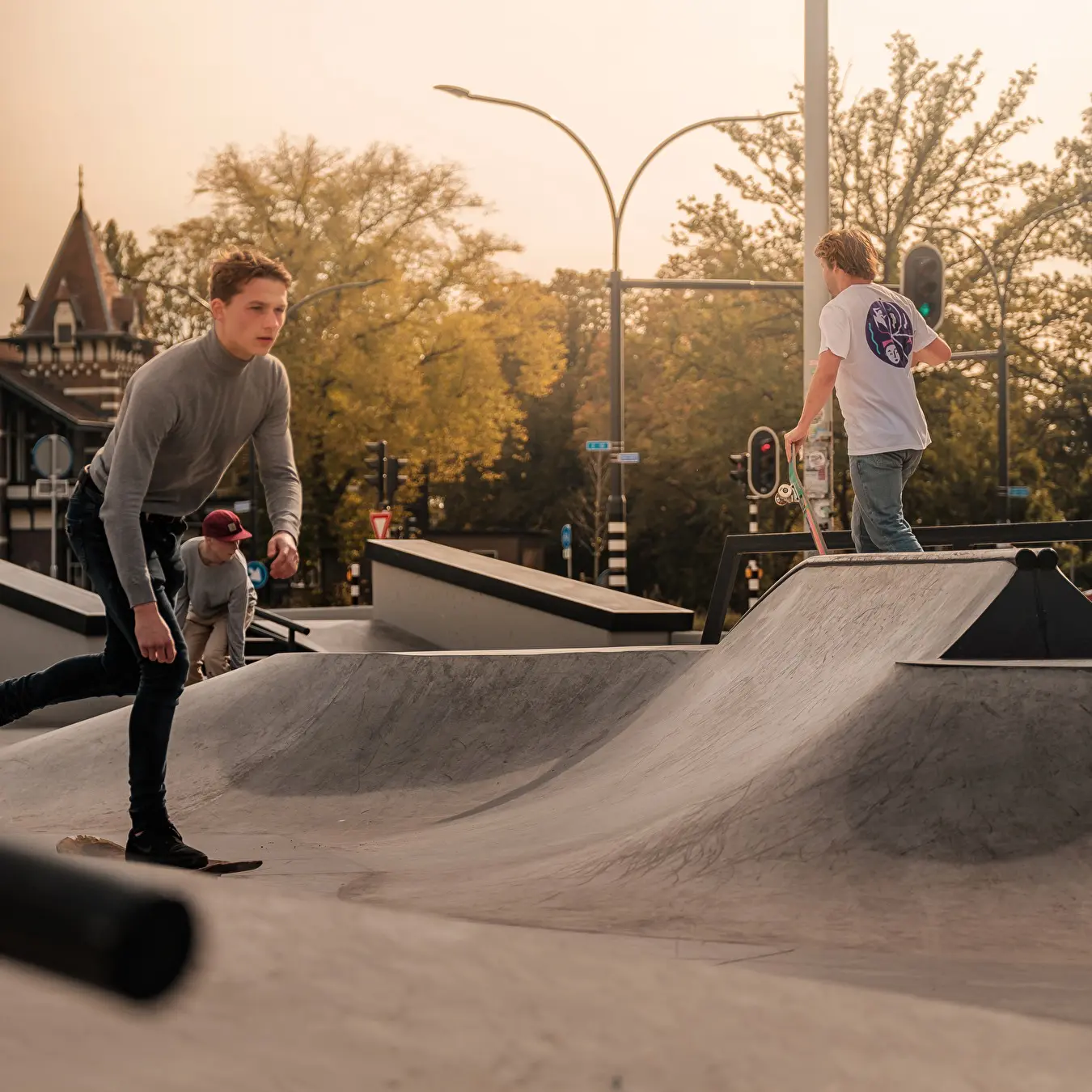 Nine Yards skateparken onderhoud renovatie