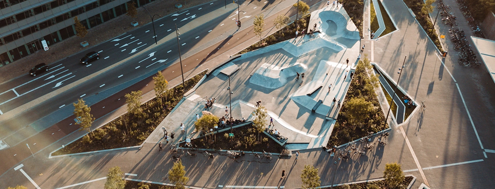 Hengelo skatebaan centrum Nine Yards Skateparks
