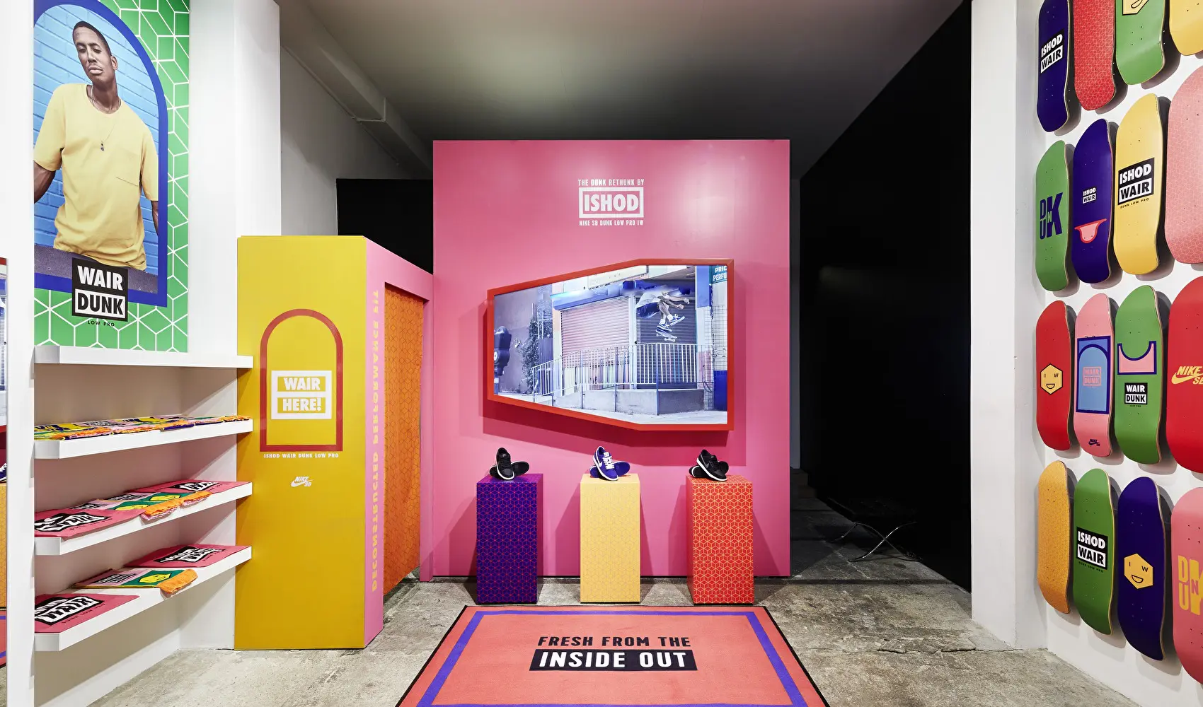 Nike SB Store Berlijn Nine Yards Retail Interieur