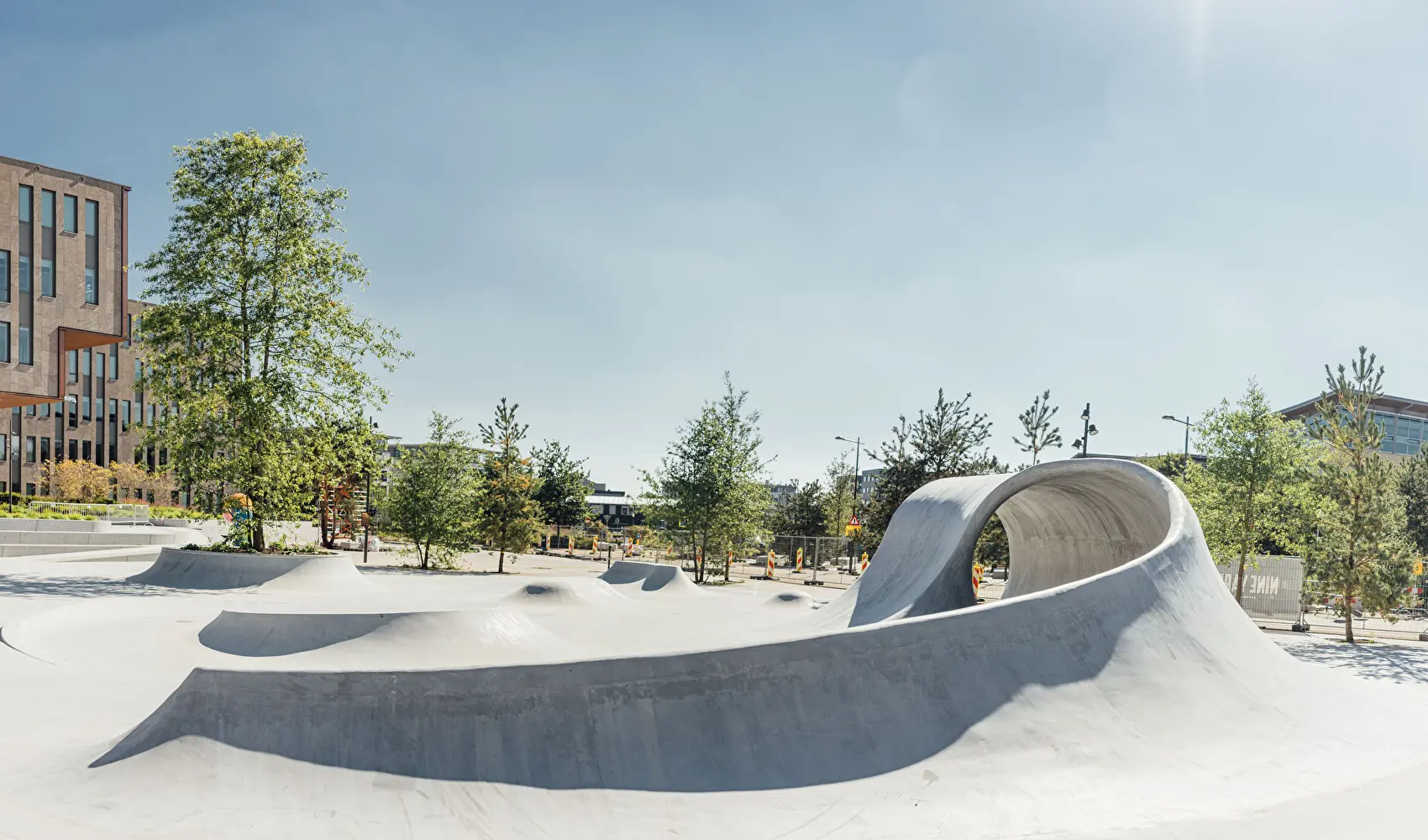 Nine Yards Nike EHQ Hilversum skatepark skatelandscape 3