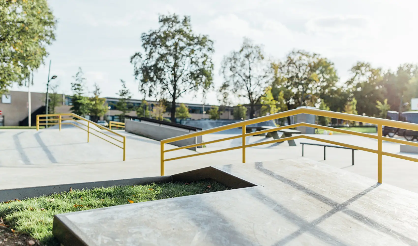 Nine Yards Etten Leur skatepark outdoor build