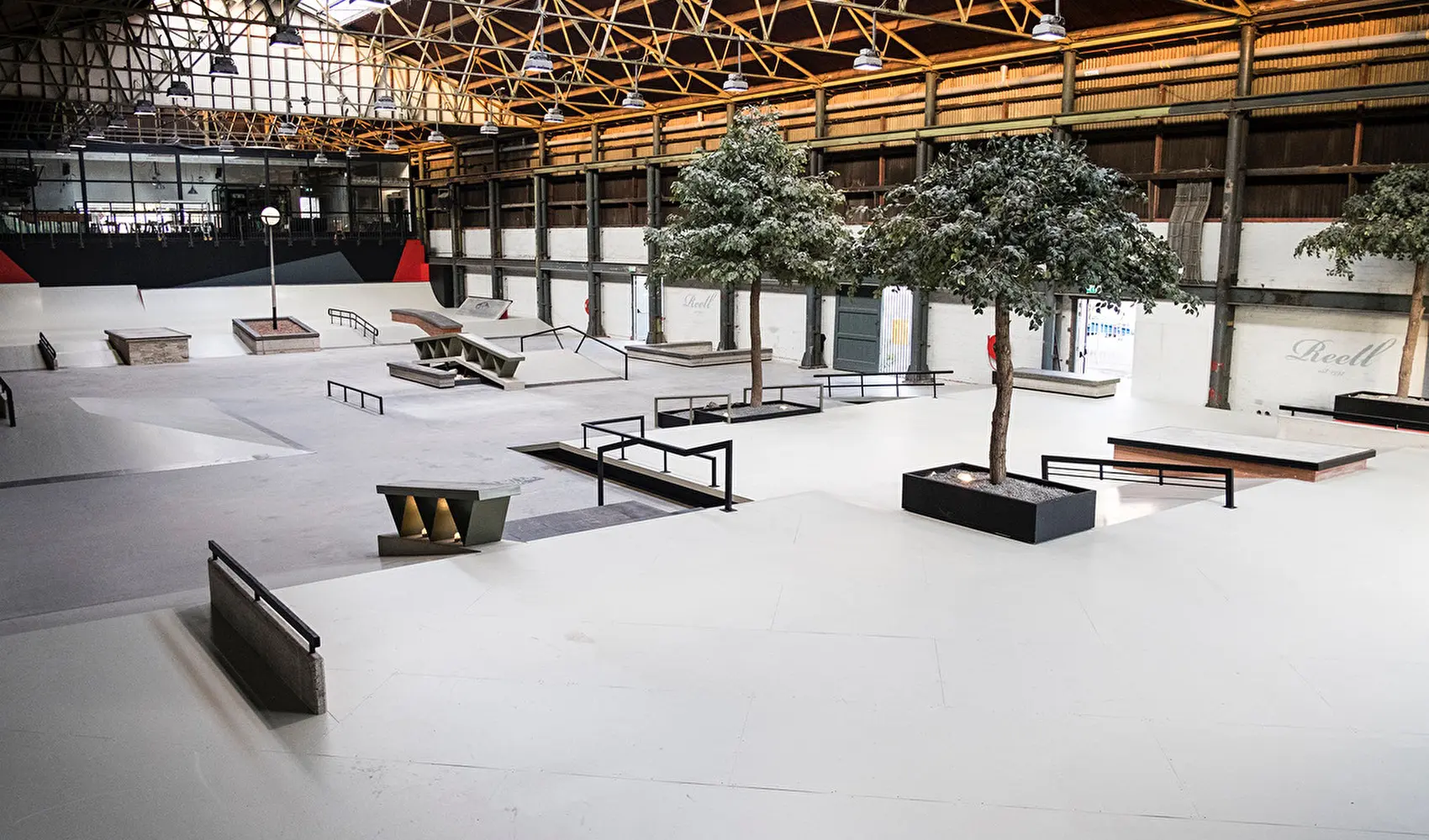 Nine Yards Pier 15 Skatepark indoor build