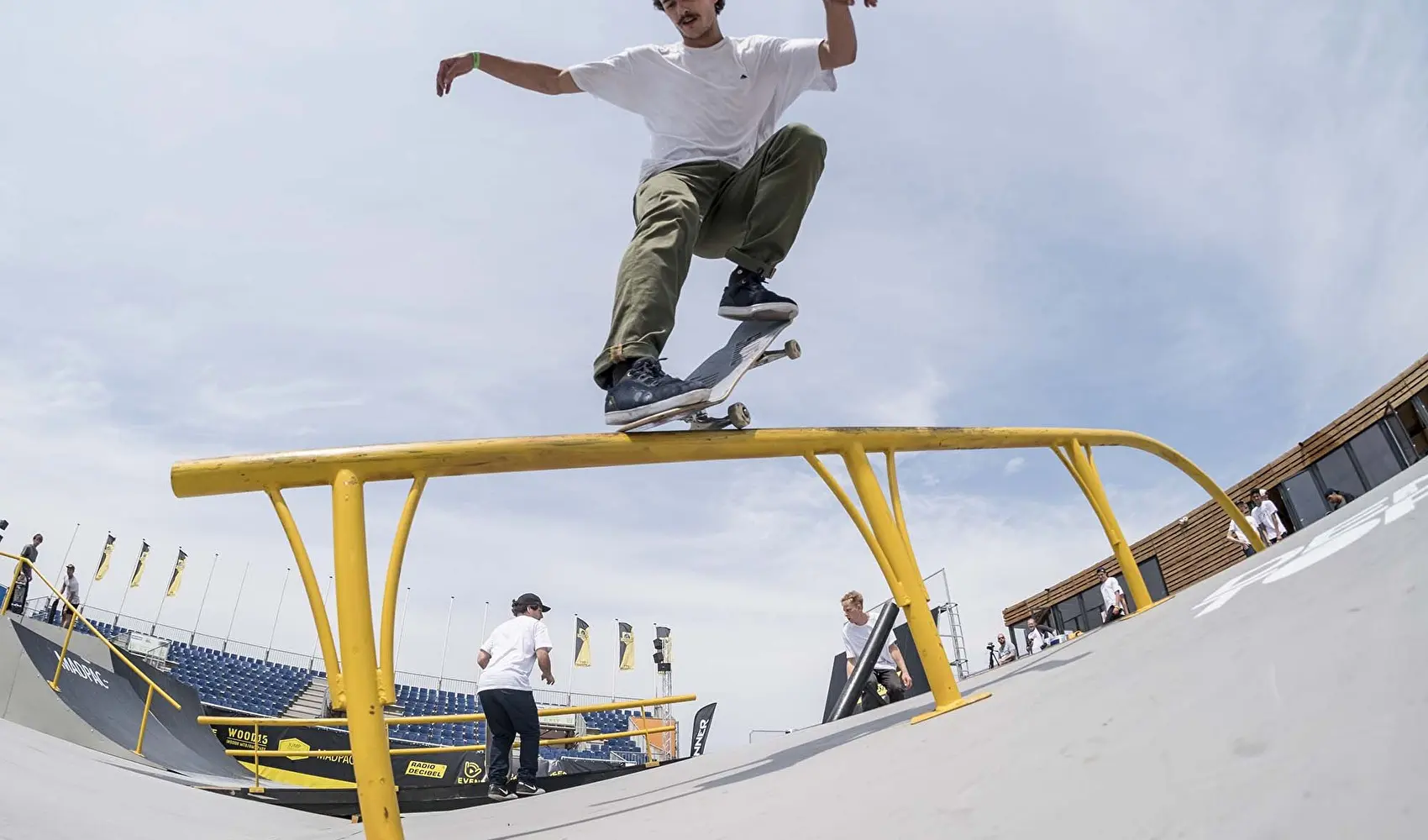 Nine Yards World cup Den Haag skatepark build