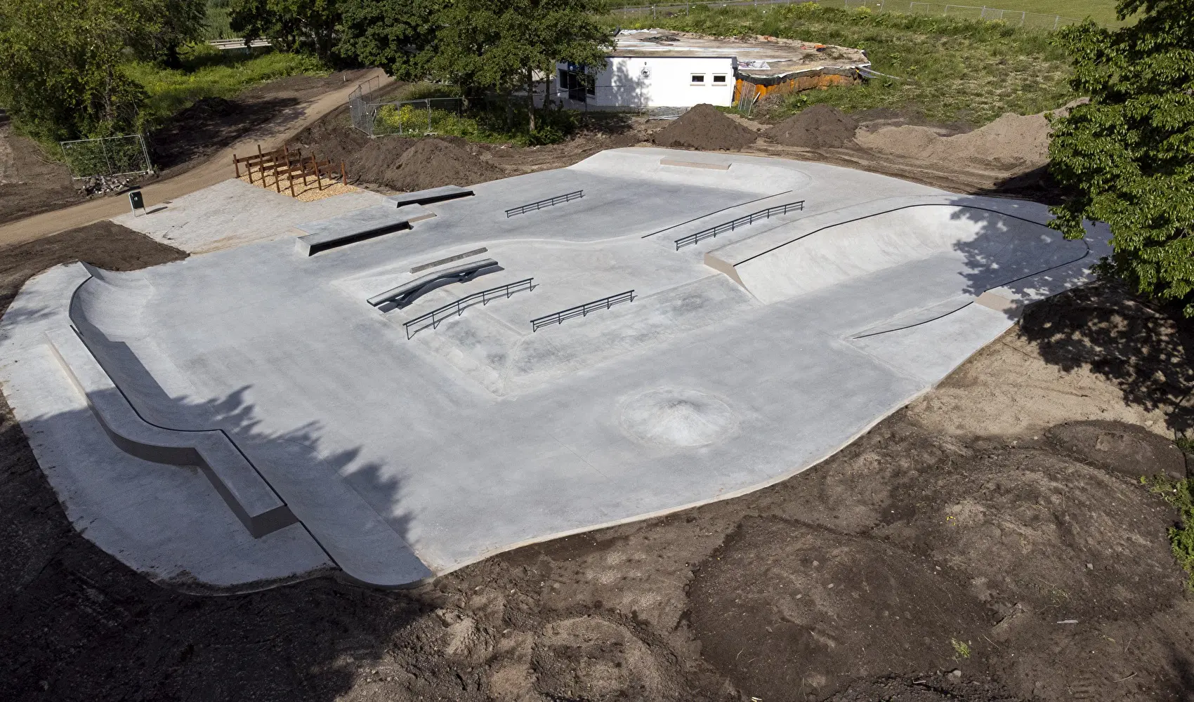 Skatebaan Kampen Nine Yards Skatepark Betonnen skatevoorziening Zwolle Overijssel sportvoorziening