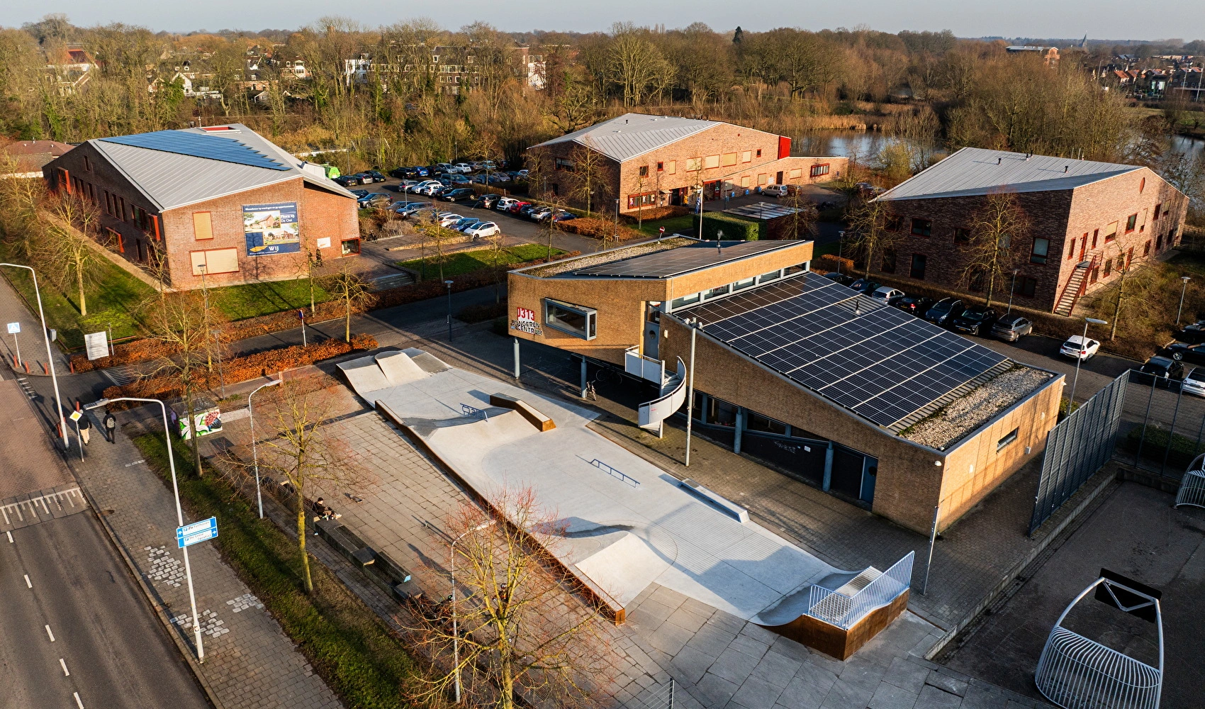 Outdoor skatepark skatevoorziening Doesburg Nine Yards