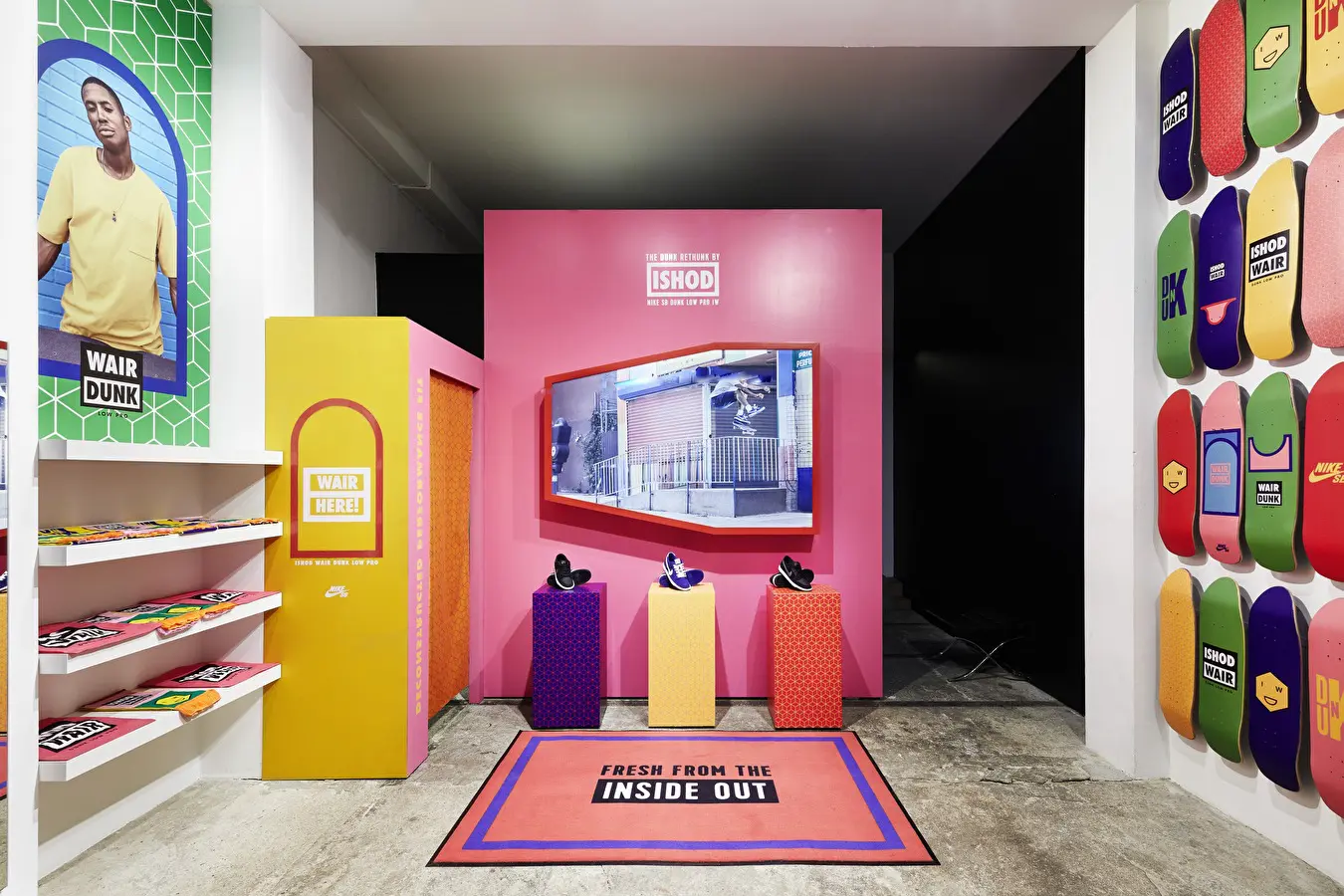 Nike SB Store Berlijn Nine Yards Retail Interieur