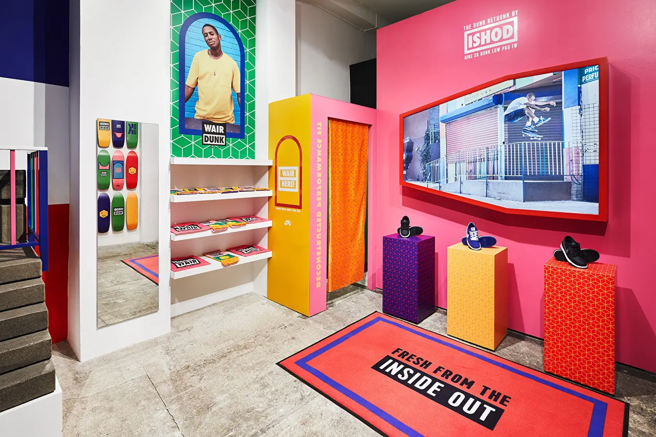 Nike SB Store Berlijn Nine Yards Retail Interieur