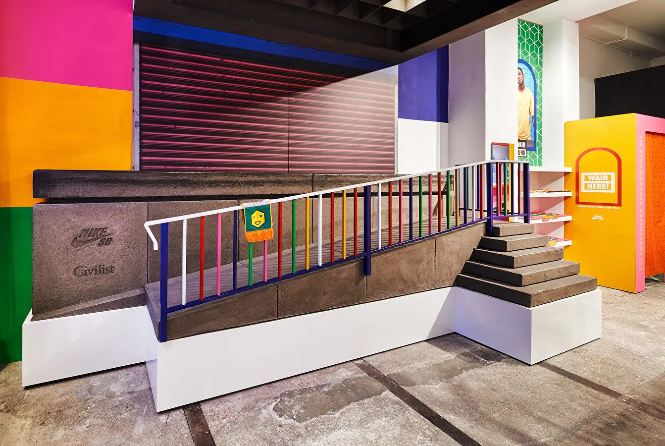 Nike SB Store Berlijn Nine Yards Retail Interieur
