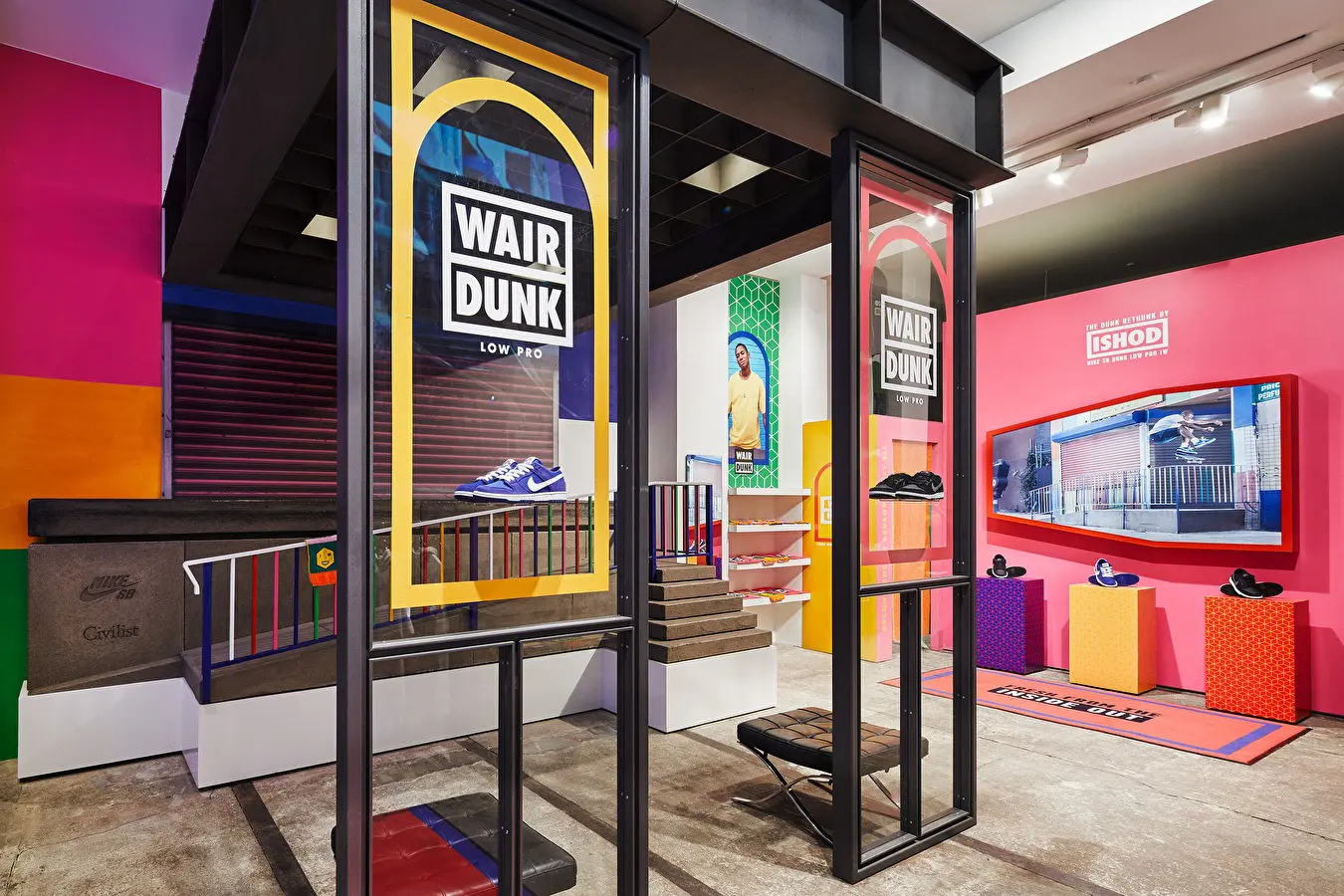 Nike SB Store Berlijn Nine Yards Retail Interieur