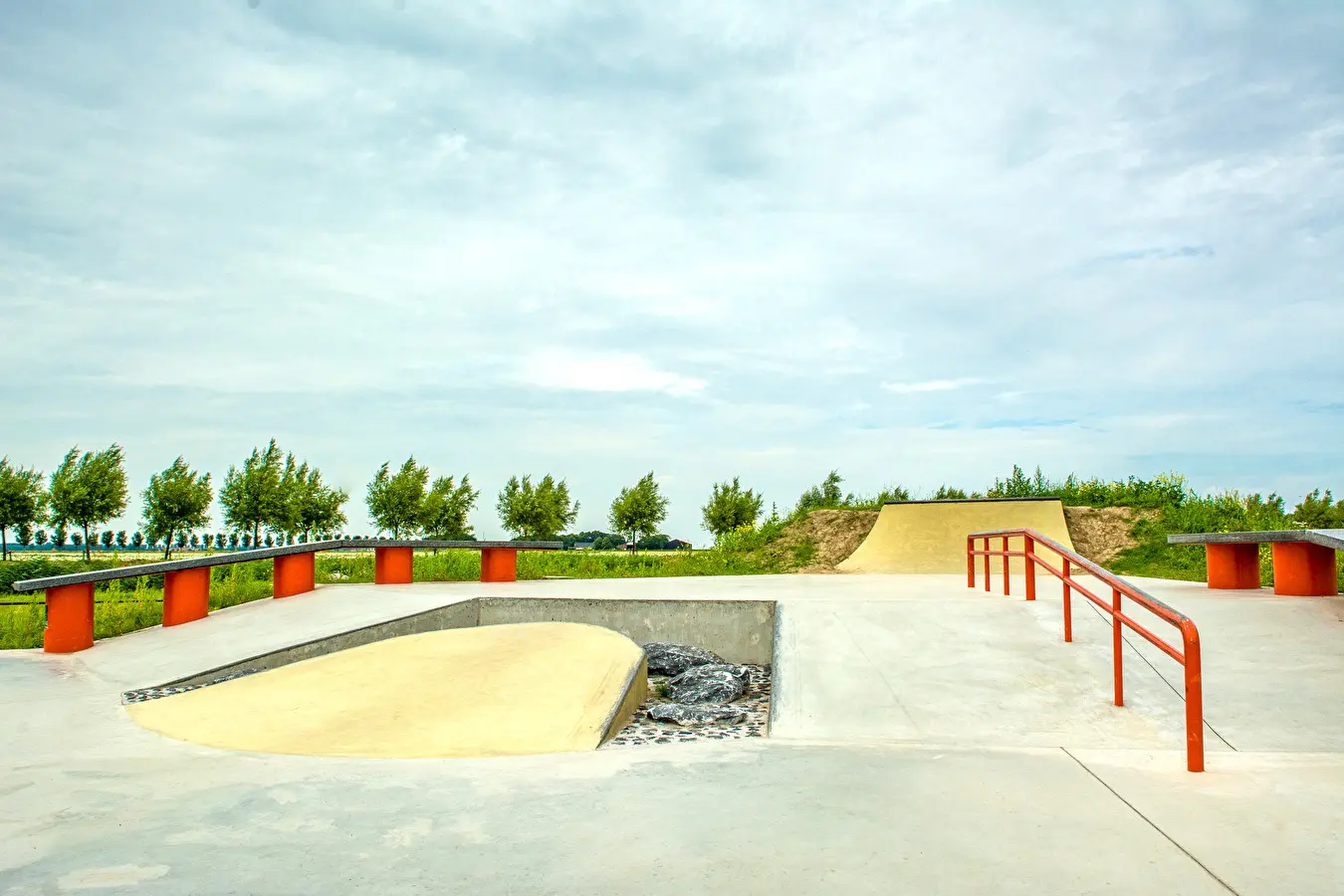 Nine Yards Middelharnis Outdoor Skatepark Design Build