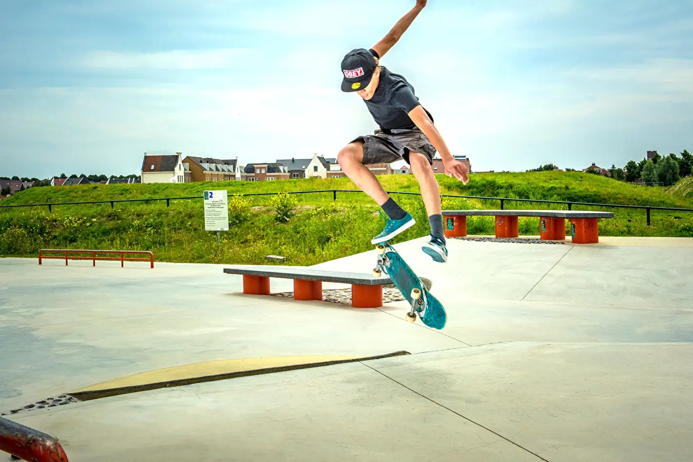 Nine Yards Middelharnis Outdoor Skatepark Design Build