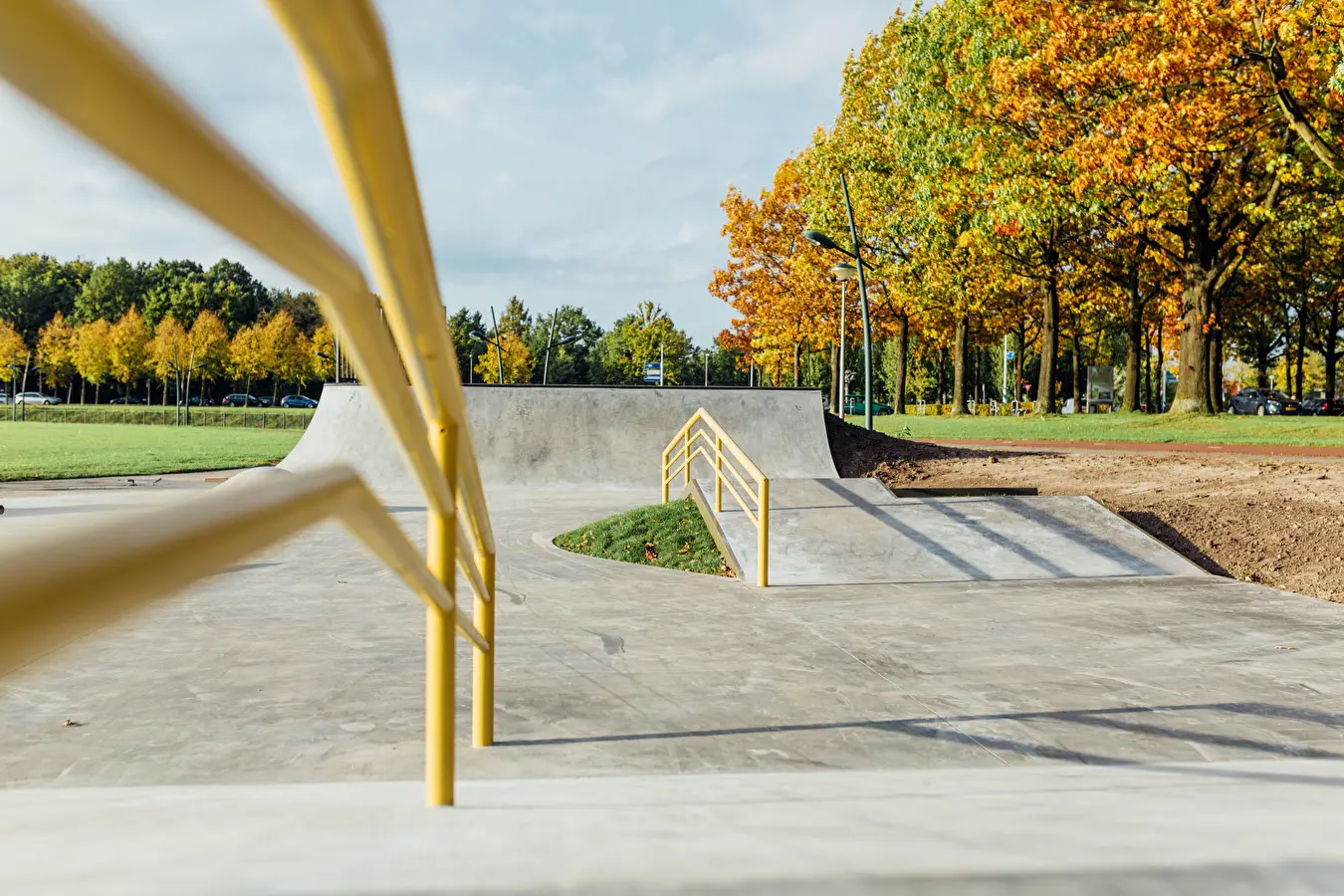 Nine Yards Etten Leur skatepark outdoor build