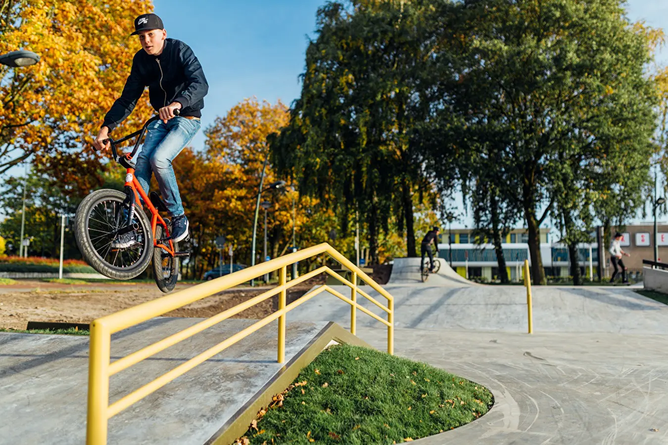 Nine Yards Etten Leur skatepark outdoor build