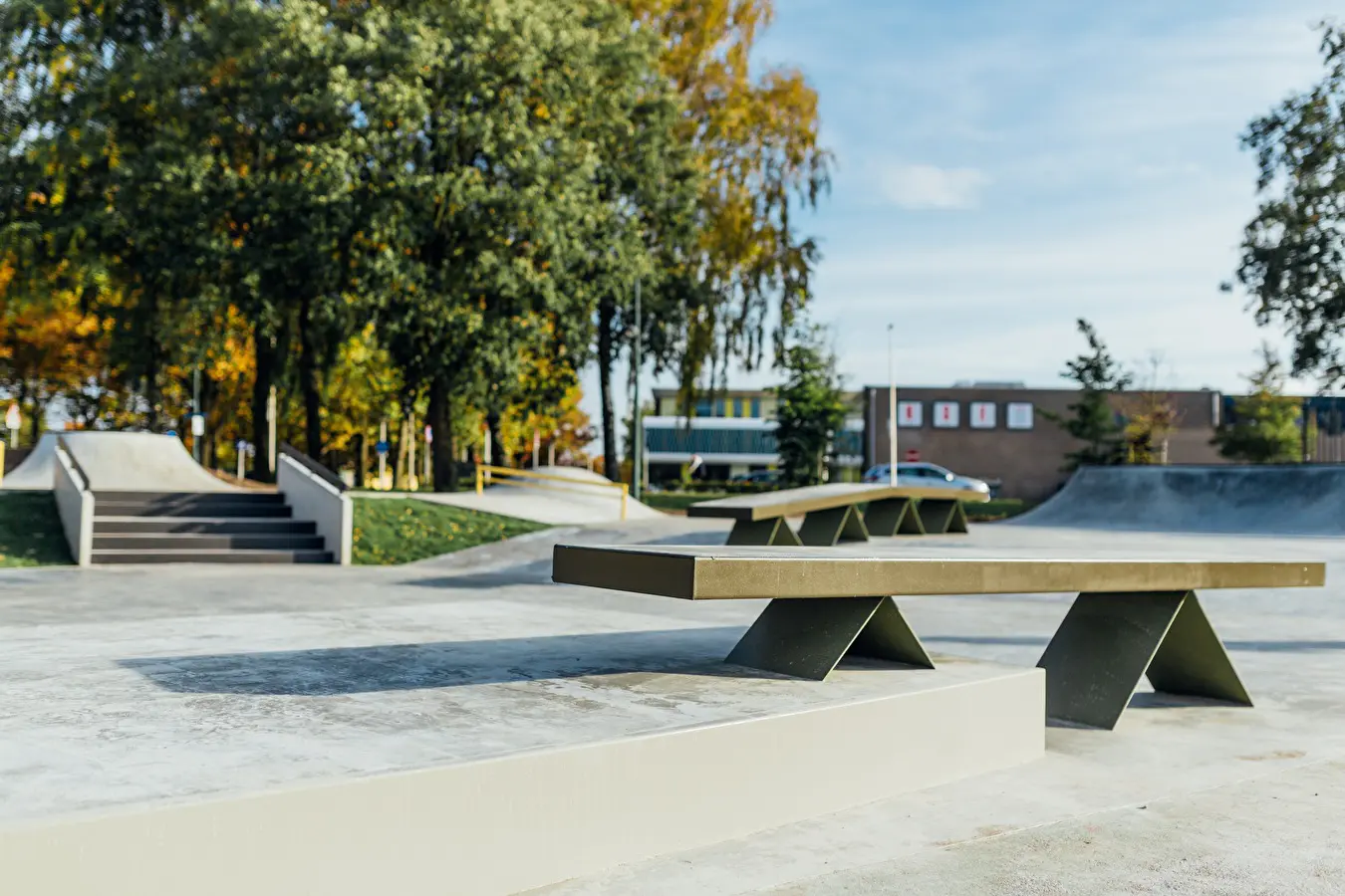 Nine Yards Etten Leur skatepark outdoor build