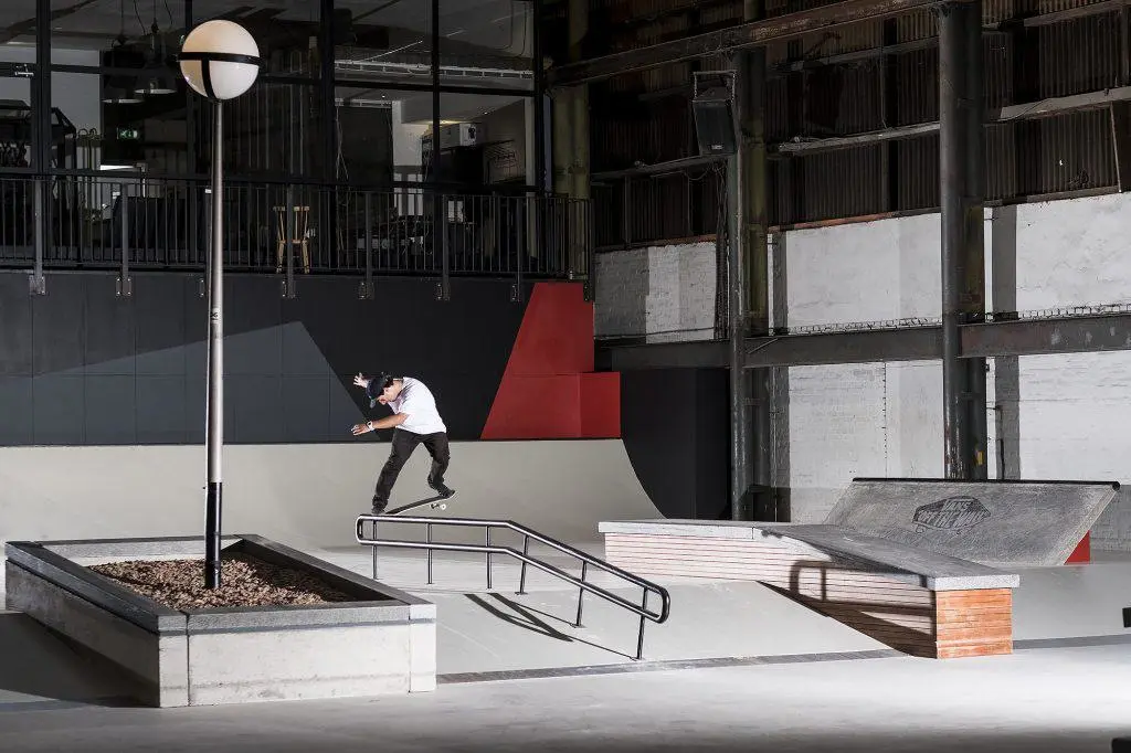 Nine Yards Pier 15 Skatepark indoor build