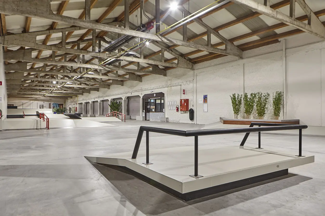 Nine Yards bouw indoor skatepark Oostende