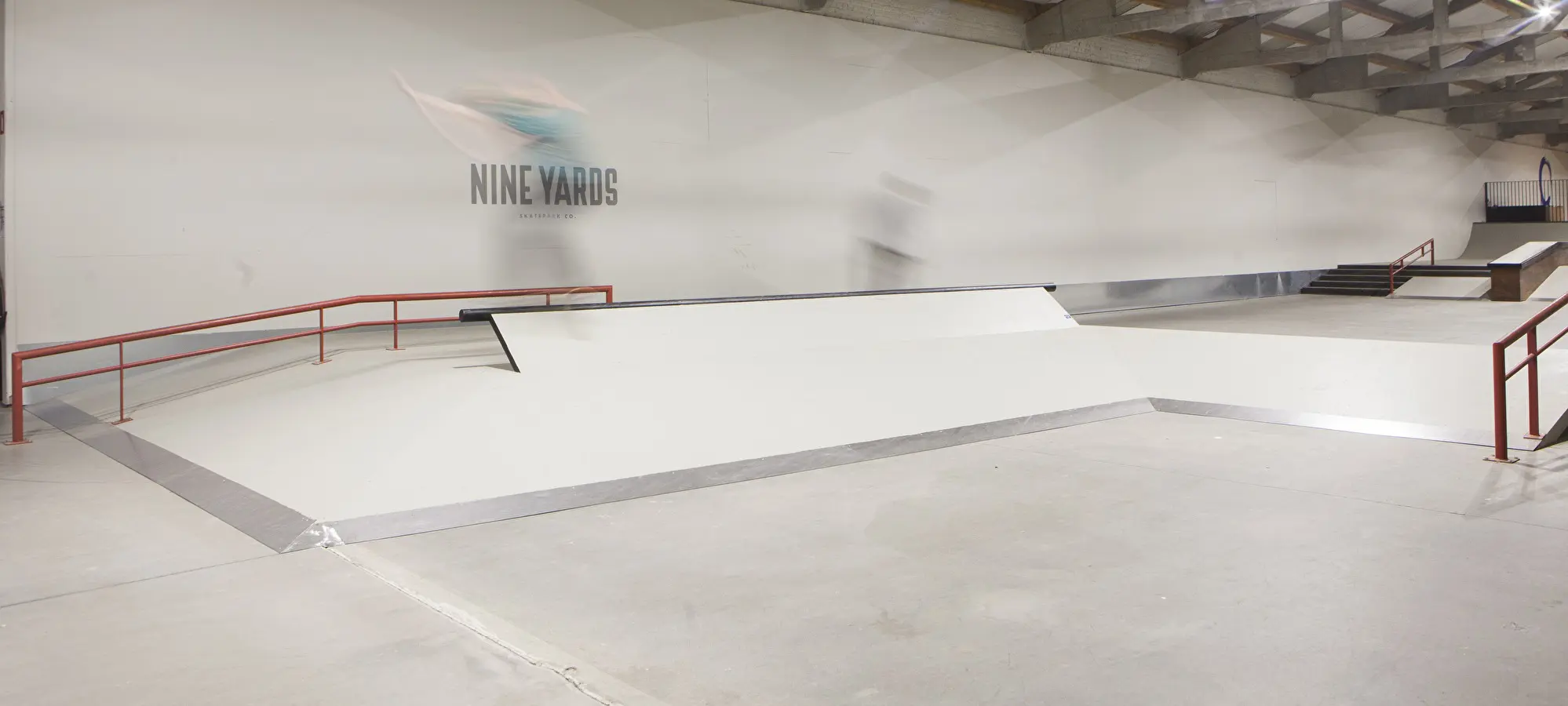 Nine Yards bouw indoor skatepark Oostende