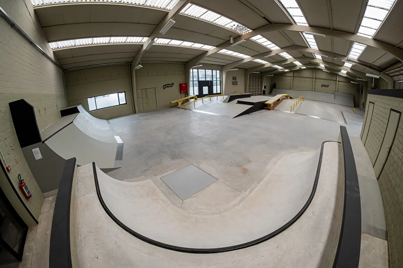 Nine Yards indoor skatepark Beastwood Brugge