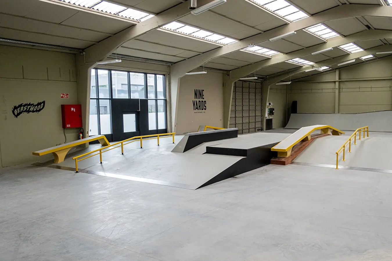Nine Yards indoor skatepark Beastwood Brugge