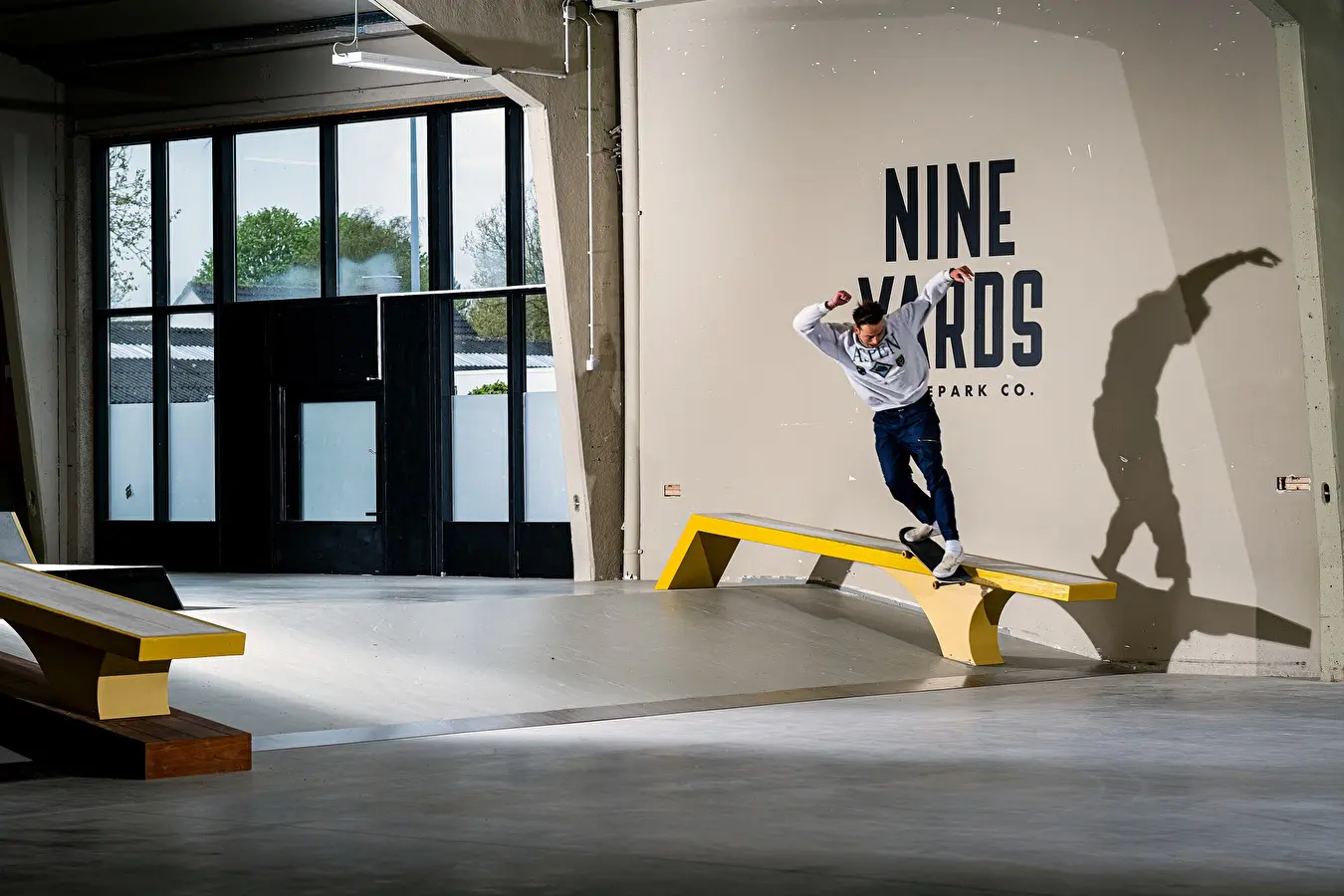 Nine Yards indoor skatepark Beastwood Brugge