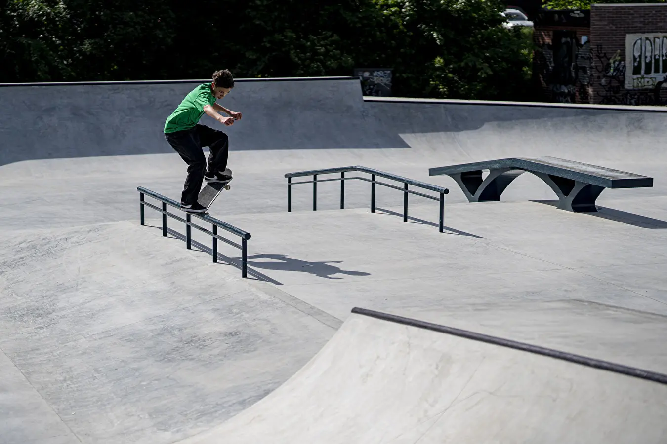 Nine Yards outdoor skatepark Kampen