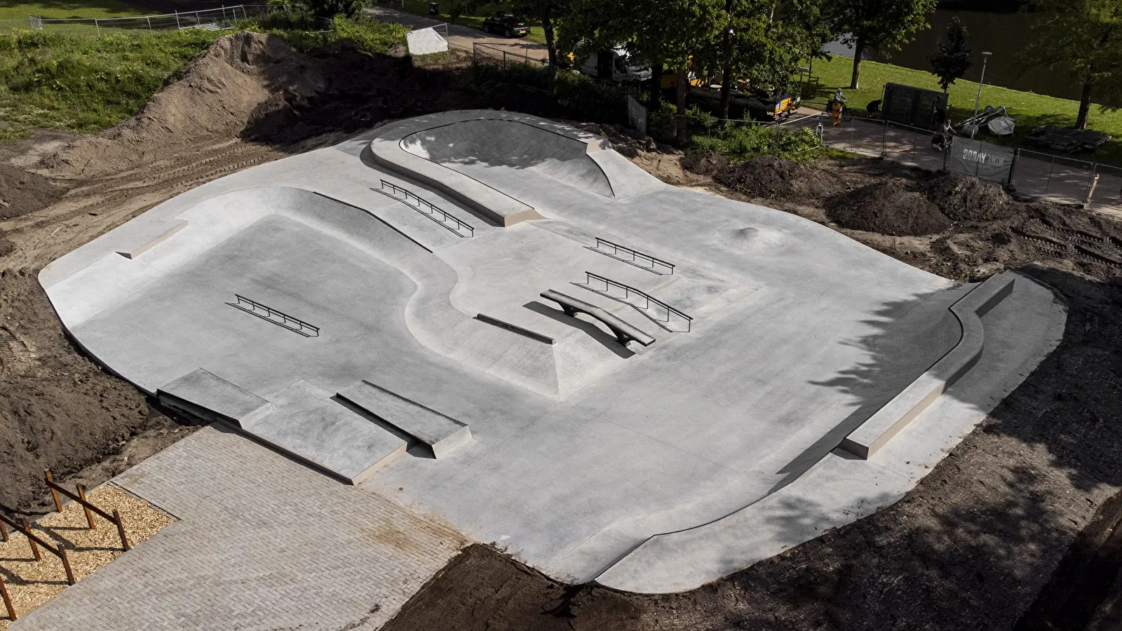 Nine Yards outdoor skatepark Kampen