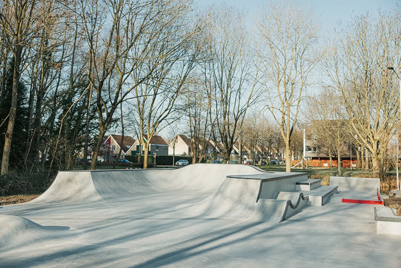 Nine Yards outdoor skatepark Haagse Beemden Breda