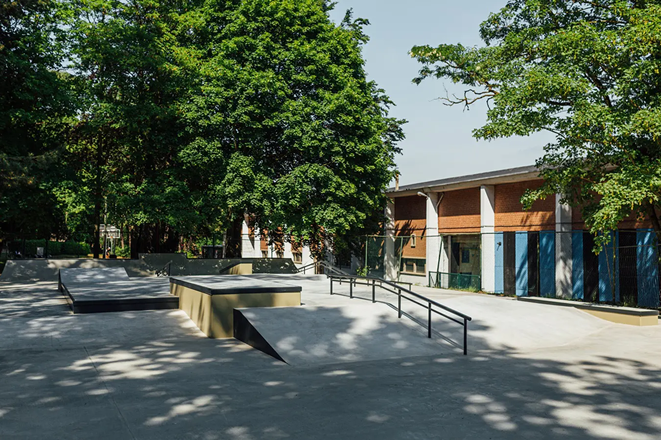 Nine Yards outdoor skatepark Diest