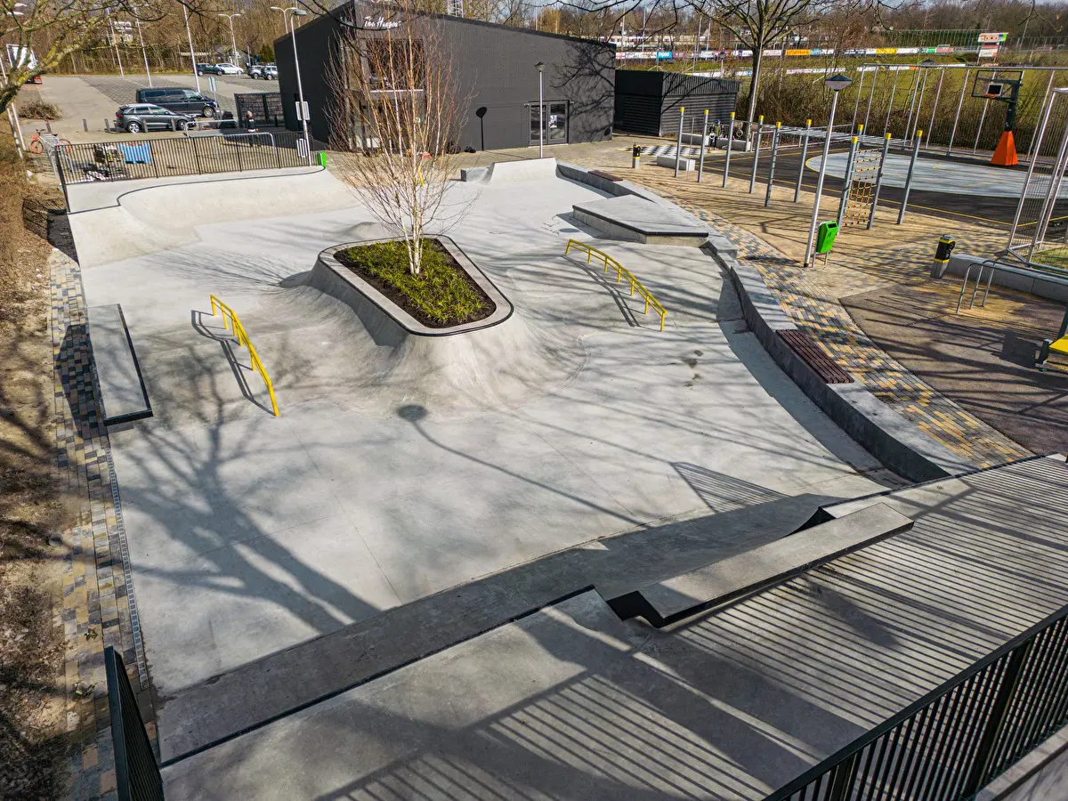 Skatepark Lansingerland Nine Yards Skateparks Bleiswijk Urban Sports Park Skatebaan Skatevoorziening