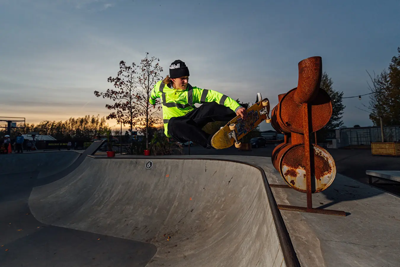 Nine Yards Skateparks Pier 15 Bowl Pool Jeroen Bruggeman Volcom 