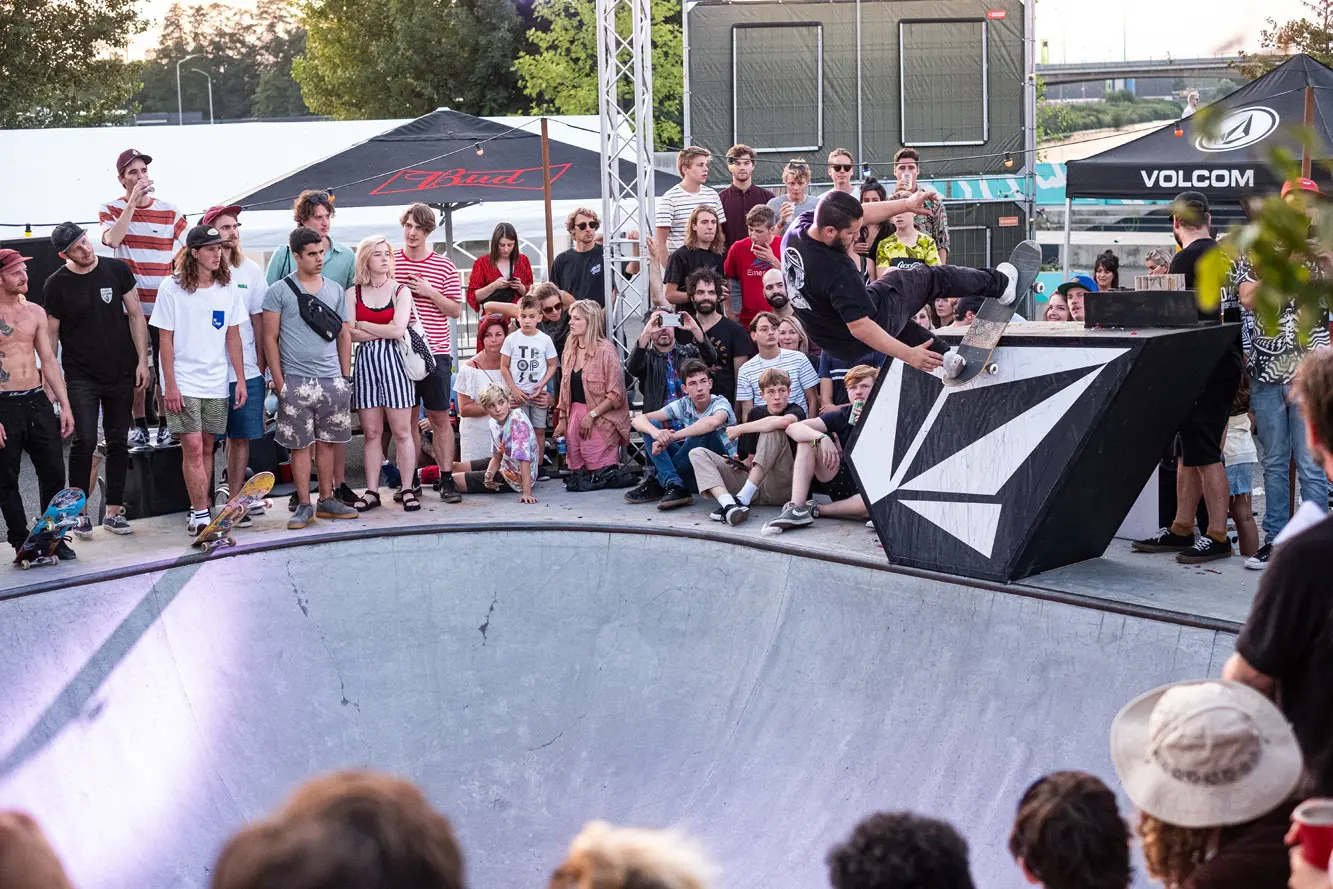 Nine Yards Skateparks Pier 15 Skatepark Bowl Pool Volcom Garden Experience