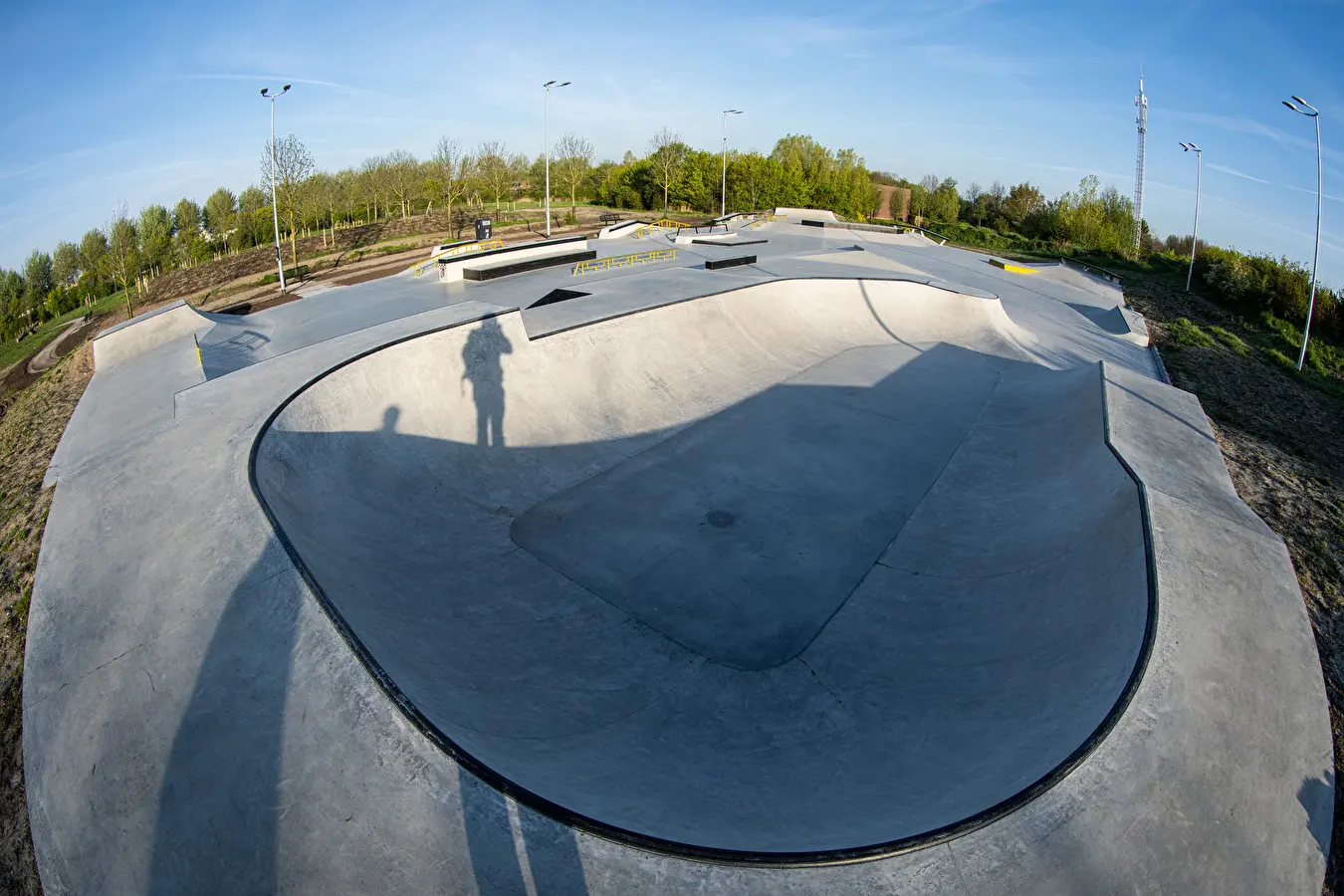 Middelburg Skatepark Nine Yards Bowl section
