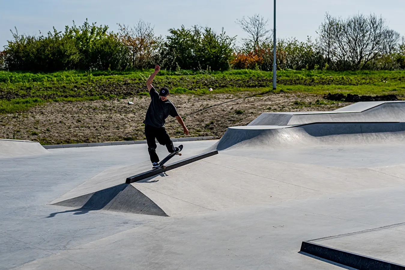 Middelburg Skatepark Nine Yards Skatebaan slappy crooked Rob Maatman
