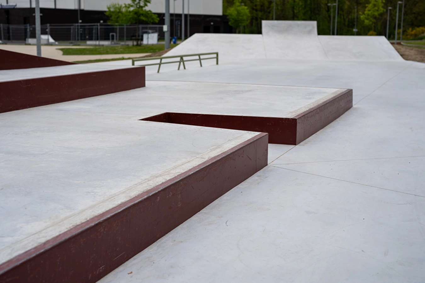 Outdoor skatepark Haaght park