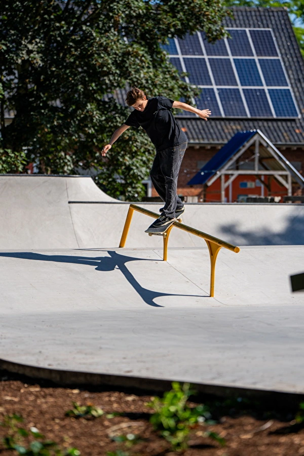 Nine Yards skatepark Beau Brunclair Geel