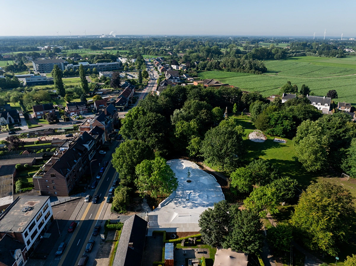 Nine Yards skatepark Geel overzicht