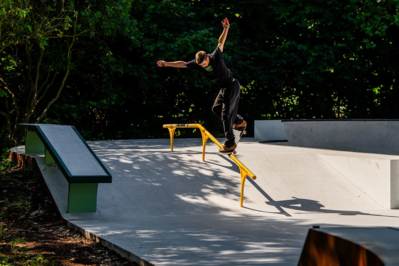 Nine Yards skatepark Xander Schillebeek Geel
