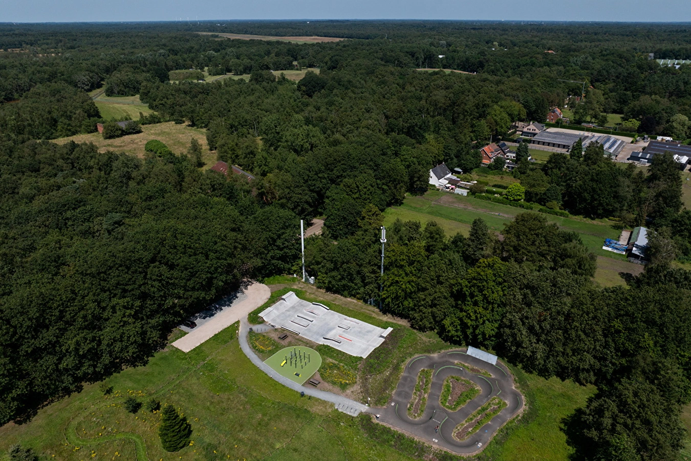 Nine Yards skateparks Brasschaat Sportpark