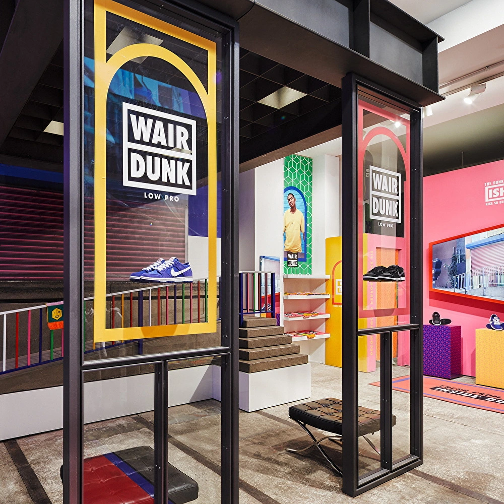 Nike SB Store Berlijn Nine Yards Retail Interieur