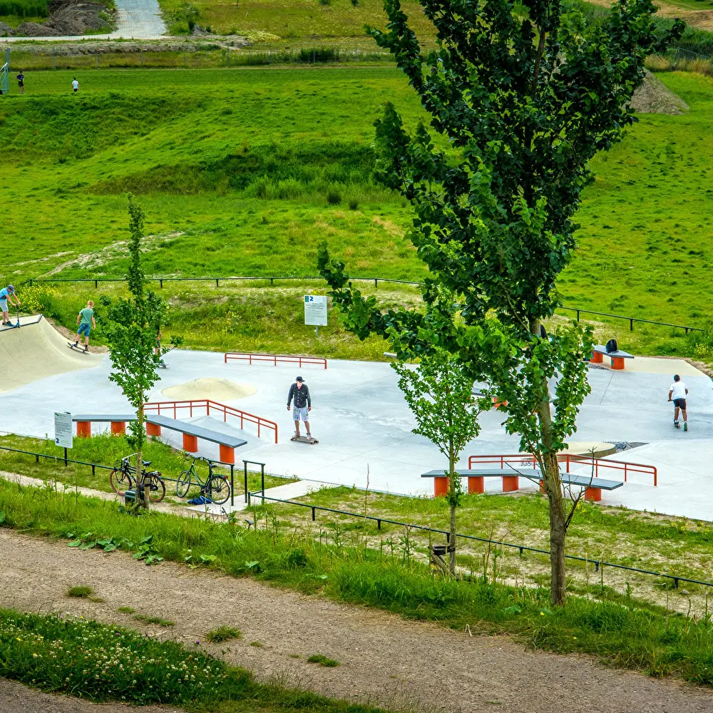 Middelharnis Skatepark desing build Nine Yards