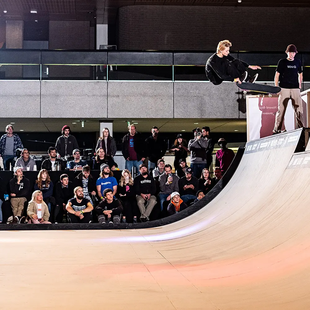 Rental Nine Yards Mini Ramp Verhuur Evenement Skateboarden Skatepark 