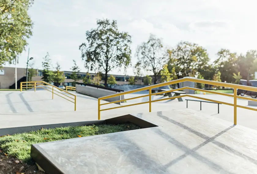 Nine Yards Etten Leur skatepark outdoor build