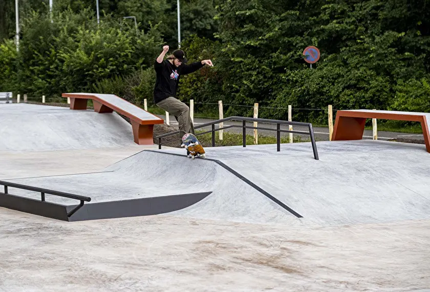 Outdoor skatepark Deventer Nine Yards