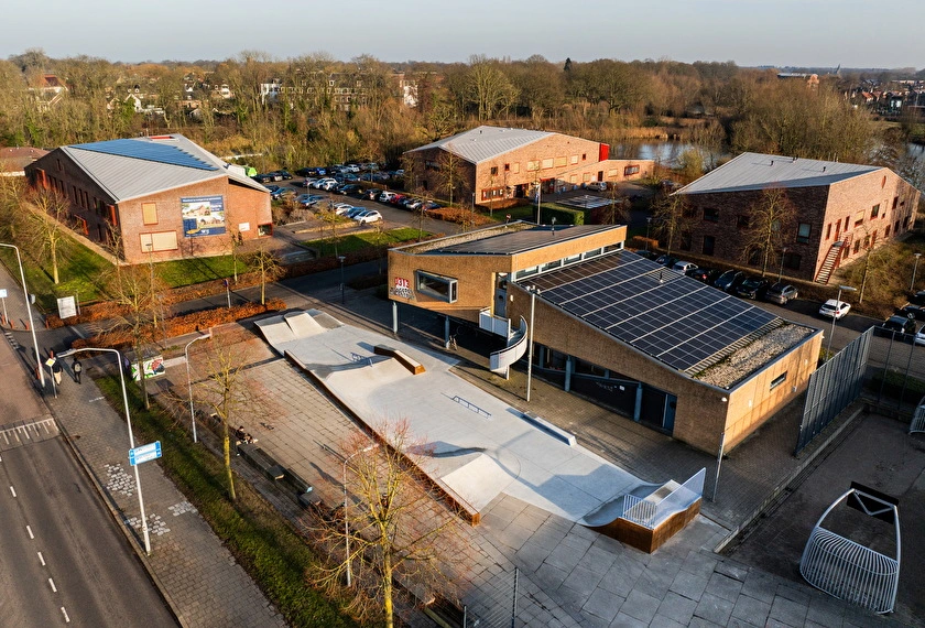 Outdoor skatepark skatevoorziening Doesburg Nine Yards