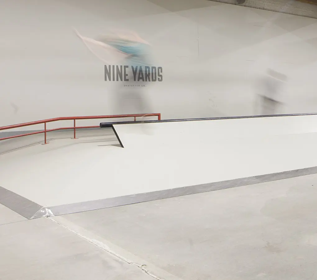 Nine Yards bouw indoor skatepark Oostende