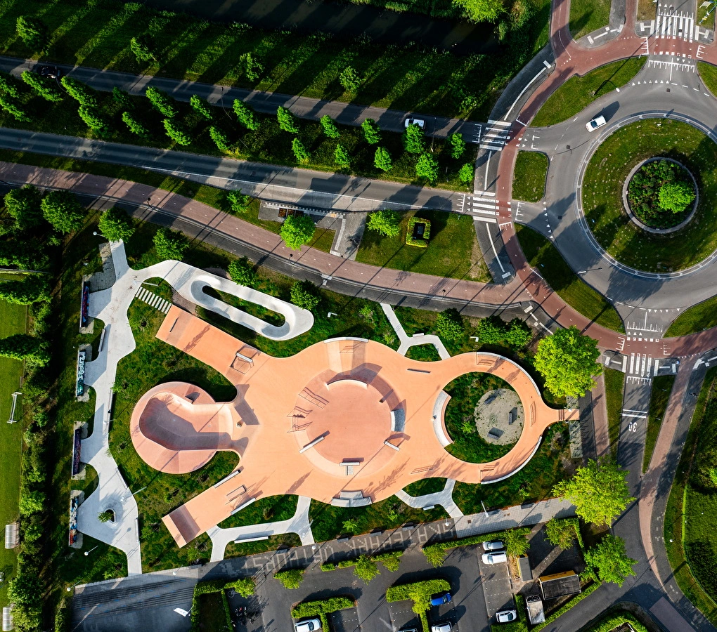 Nine Yards outdoor skatepark Vathorst Amersfoort