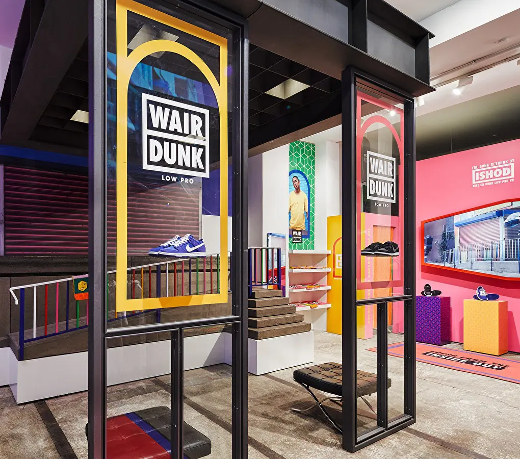 Nike SB Store Berlijn Nine Yards Retail Interieur