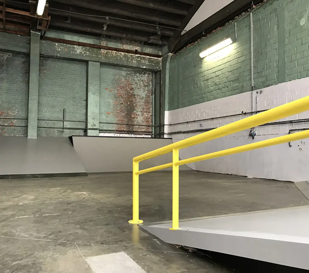 Nine Yards Leuven Skatepark indoor build