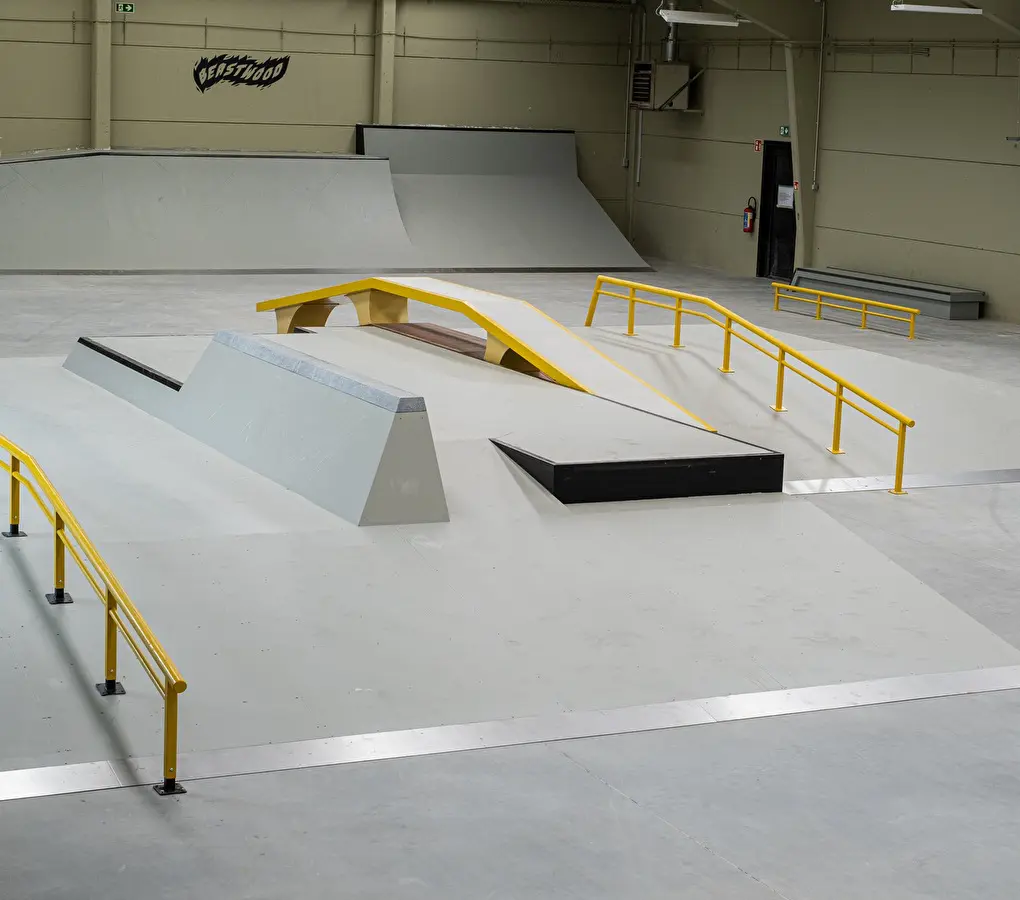 Nine Yards indoor skatepark Beastwood Brugge